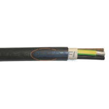 NAYY-J 5x120mm2 alumínium földkábel PVC SM 0,6/1kV fekete villanyszerelés