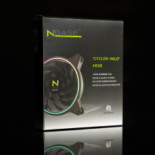 NBase Cyclon Halo ARGB 120mm rendszerhűtő hűtés