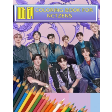  NCT Coloring Book For NCTzens idegen nyelvű könyv