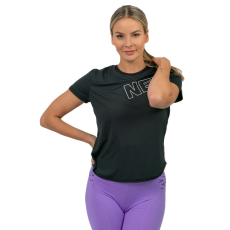 NEBBIA Funkcionális női póló Nebbia FIT Activewear 440 fekete XS