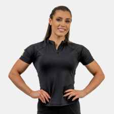 NEBBIA Intense Ultimate női póló Black/Gold S női póló