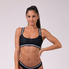 NEBBIA Mesh Me fekete sportmelltartó - Nebbia