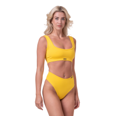 NEBBIA Miami Sporty Bikini Top yellow - NEBBIA