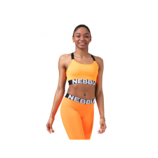 NEBBIA Női mini top Nebbia Lift Hero Sports 515 narancssárga S