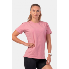 NEBBIA Női póló Nebbia Invisible logo 602 Old Rose L