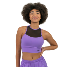 NEBBIA Párnázott sportmelltartó Nebbia FIT Activewear 437 lila S melltartó