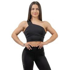 NEBBIA Sportmelltartó Nebbia INTENSE Asymmetric 841 fekete M