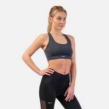 NEBBIA Sports Bra Active Medium Impact Dark Grey - NEBBIA női edzőruha