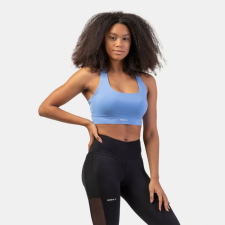 NEBBIA Sports Bra Active Medium Impact Light Blue- NEBBIA női edzőruha