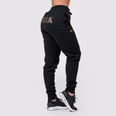 NEBBIA Women‘s Sweatpants Intense Gold Classic black - NEBBIA