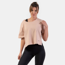 NEBBIA Women‘s T-shirt The Minimalist Crop Top Salmon - NEBBIA női edzőruha