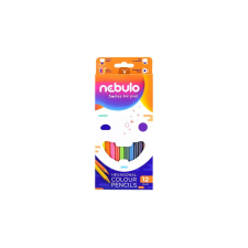 Nebulo 12db-os vegyes színű színes ceruza színes ceruza