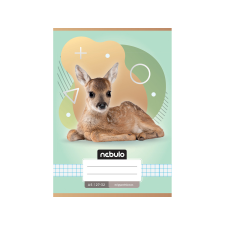 Nebulo : Bambi mintás kockás füzet A/5 27-32 füzet