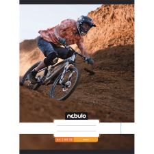 Nebulo Füzet, A4, sima, 80-32, Xtreme minták, 12 db/csomag Nebulo füzet