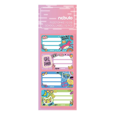 Nebulo Füzetcímke NEBULO 12 darabos Girl Power füzetcímke