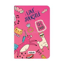 Nebulo Girl Power A4 gumismappa (NEBULO_GM-GRLPOWER-A4) mappa