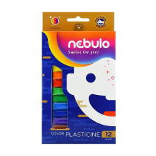 Nebulo Gyurma NEBULO színes 12 színű készlet 200 gr gyurma