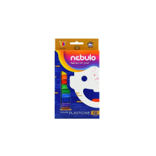 Nebulo Gyurma, színes, 12 darabos, NEBULO gyurma