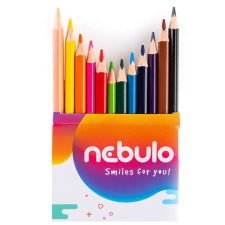 Nebuló háromszögletű színesceruza - 12 darabos színes ceruza