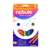 Nebulo jumbo háromszög alakú 12 db/csomag színes ceruza készlet (NEBULÓ_JSZC-TR-12)