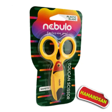 Nebulo Olló biztonsági Nebuló műanyag tukán forma olló