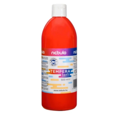 Nebulo : Piros folyékony 500ml-es tempera palackban tempera