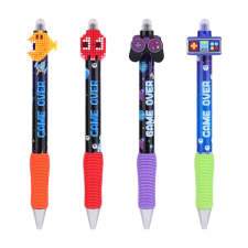 Nebulo pixel gamer radírozható nyomógombos zselés toll dt-0003 toll