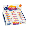 Nebulo Radír NEBULO papírtokos forgács mentes 40x20x11mm fehér