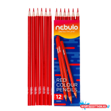 Nebulo Színes ceruza, háromszög, Nebulo piros színes ceruza