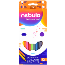 Nebulo : Színes ceruza készlet 12db-os szett színes ceruza