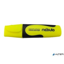 Nebulo Szövegkiemelő, 2-5 mm, NEBULÓ neonsárga filctoll, marker
