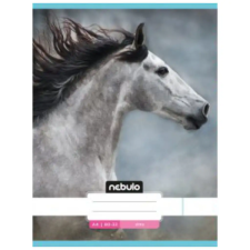 Nebulo : Szürke ló sima füzet A4 80-32 füzet