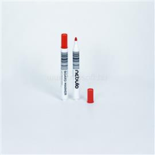 Nebulo Táblamarker 2-3mm, kúpos piros (NEBULO_61013) filctoll, marker