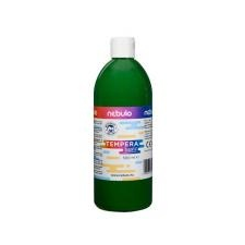 Nebulo Tempera, 500 ml, NEBULO, zöld tempera