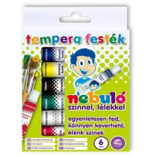 Nebulo Tempera készlet, 6x12ml, Nebulo tempera