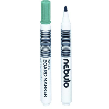 Nebulo : WhiteBoard marker kúpos hegyű táblafilc zöld színben filctoll, marker