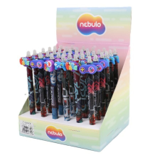Nebulo Zseléstoll NEBULO nyomógombos radírozható 0,5mm Gamer toll