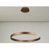 Nedes LED design mennyezeti lámpa 70W, Ø600 mm, 3000K–6500K, IP20, arany - J4326/G