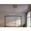 Nedes LED mennyezeti lámpa, 290W, 15500 lm, 3000K–6500K állítható, IP20, fém/akril, függesztett - J4371/BC
