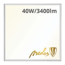 Nedes LED panel (595 x 595 mm) 40W - természetes fehér, 85+lm/W világítás