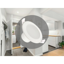 Nedes LED süllyeszthető lámpa 7W, 520-620Lm, 4000K, Ø92x52mm, IP44 - LDL153 világítás