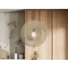 Nedes Tömör fa függőlámpa E27 foglalat, max. 60W, Ø435 mm - WRE061