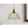 Nedes Üveg függőlámpa 60W E27 foglalattal, átlátszó, Ø300x150x1000 mm - ME0508H