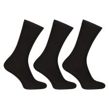 Nedeto 3PACK zokni Nedeto magas bambusz fekete (3PBV01) S férfi zokni