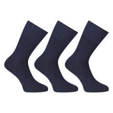 Nedeto 3PACK zokni Nedeto magas medic kék (3PMV002) L