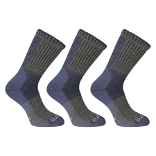 Nedeto 3PACK zokni Nedeto magas téli kék (3NWM1) L férfi zokni