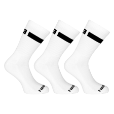 Nedeto 3PACK zokni Nedeto sport magas fehér (3NOB1) L férfi zokni