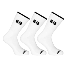 Nedeto 3PACK zokni Nedeto sport magas fehér (3NOB3) S férfi zokni