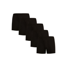 Nedeto 5PACK férfi bő szárú boxeralsók Nedeto fekete (5NDTT001) L férfi alsó