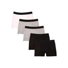 Nedeto 5PACK Férfi boxeralsó Nedeto többszínű (5NDTB1002) XL